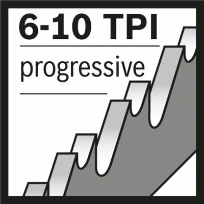Produktbild von Säbelsägeblatt S 2345 X, Progressor for Wood, 5er-Pack