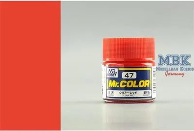 Immagine prodotto di GUNZE GSC047 Rosso trasparente (10 ml) Lucido