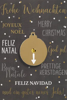 Produktbild von Weihnachten - Moving Cards – Glückwunschkarte 11,5 x 17 cm mit