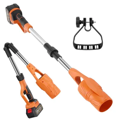 Produktbild von Akku Laubbläser - 21V kabellos - 3,0Ah Akku - 29 000 U/min - Luftgeschwindigkeit 240 km/h - Orange
