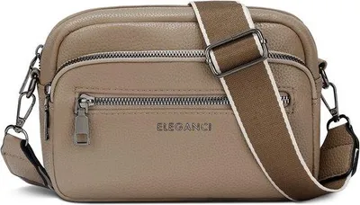 Produktbild von Eleganci® Bumbag Damen – Telefontasche, Heuptasche, Crossbody – Verstellbare Festival Tasche in Khaki
