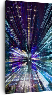 Produktbild von Bild auf Leinwand - Leinwandbild - Abstraktion modern - 45x80cm - Wand Bild - Wanddeko - Wandbilder - Leinwanddruck - Bilder - Kunstdruck - Wanddekoration - Leinwand bilder - Wandkunst - PA45x80-4044