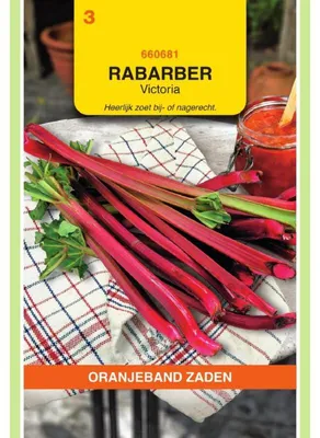 Imagen del producto de Oranjeband: Semillas de ruibarbo Victoria - 1 paquete