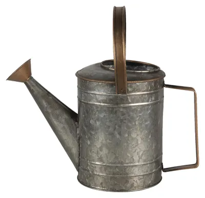 Image de Clayre & Eef Décoration Arrosoir 31x14x20 cm Gris Métal