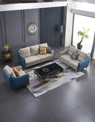 Produktbild von Design Klassiker Chesterfield Big xxl 3 Sitzer Couch Leder Textil Sofas Couchen