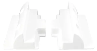 ABS-Solarpanelhalter 180 mm, weiß, für Wohnmobile