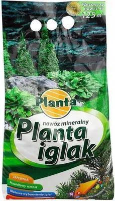 Zdjęcie produktu dla Nawóz pod iglaki wieloskładnikowy Planta granulat 5 kg 5 l
