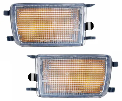 Für VW Golf 3 III / Vento 1991-1999 2x Frontblinker Blinker Weiss LINKS + RECHTS in der Farbe Weiss von AD TUNING GmbH & Co. KG