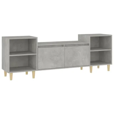 Produktbild von vidaXL TV-Schrank Betongrau 160x35x55 cm Holzwerkstoff