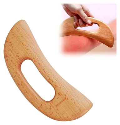 Produktbild von Gua Sha, Gua Sha Massagewerkzeug, Körpe Gua Sha Holz, Gua Sha Gesicht, GanzköRper Guasha, Guasha Massage Tool, Gesicht Massagewerkzeuge, Natürliches Jade Gua Sha Massagewerkzeug für Spa Hautpflege