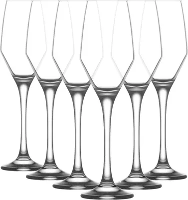 Produktbild von LAV Ella Glas-Champagnergläser – 230 ml – 6 Stück