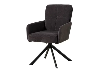 Produktbild von MASSIVMOEBEL24 Drehstuhl 57x67x87 dunkelgrau / grau FABIAN #110