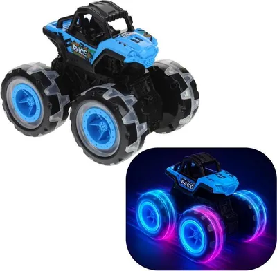 Produktbild von Monster Truck Jeep Offroad-Auto Sound Licht - Blau