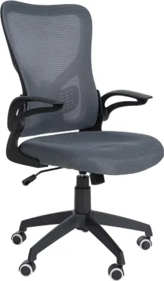 Obrázek produktu pro Ergonomická kancelářská židle - Kancelářská židle - Nastavitelná bederní opěrka pro optimální pohodlí | Barva: šedá
