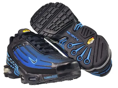Produktbild von Nike Air Max Plus TN III FB8025-001 Black/Black-University Blue 38.5 EU