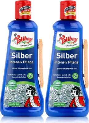 Produktbild von Poliboy Silber Intensiv Pflege 200ml - Für Silber & Gold (2er Pack)