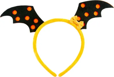 Produktbild von Oblique Unique Fledermaus Haarreifen Kostüm Accessoire Haarreif für Halloween Karneval Fasching Party