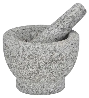 Obrázek produktu pro Míska s tlouklem, žula, 15 x 11 cm