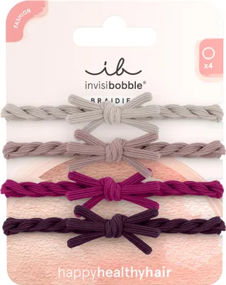 Productafbeelding van Invisibobble Braidies Rosy Romance (4 stuks)
