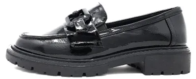 Image de Chaussures de ville pour femmes Jana Softline, modèle à enfiler, couleur noire, pour un usage quotidien