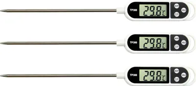 Produktbild von Lebensmittelthermometer, digitales Kochthermometer zum Kochen von Milchfleisch, multifunktionaler Küchentemperaturdetektor