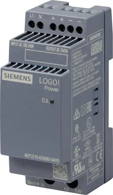 Immagine prodotto di Siemens 6EP3310-6SB00-0AY0 Alimentatore e convertitore di tensione per interni multicolore (6EP3310-6SB00-0AY0)