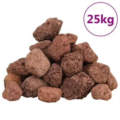 Produktbild von Lavagranulat 25 kg Rot 3-5 cm