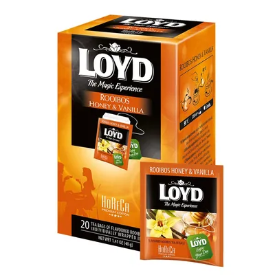 Image de Thé Loyd Rooibos Honey Tea, 20 sachets