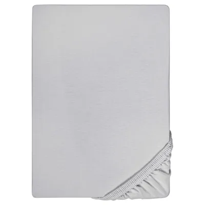 Imagen del producto de Sábana bajera de algodón Jersey, color taupe, para colchones de 90 x 190 cm o 100 x 200 cm