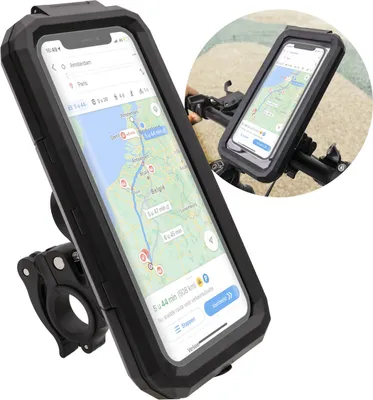 Produktbild von imoshion Premium-Fahrradhalter spritzwassergeschützt - stabile Gehäuse - Schwarz