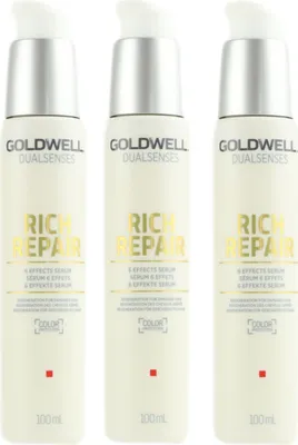 Produktbild von Goldwell Rich Repair 3 x 100 ml Regenerationsserum Set