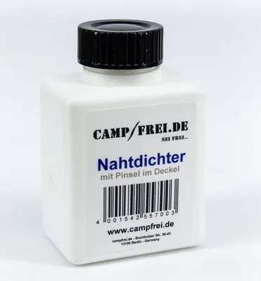 Produktbild von Nahtdichter 100ml Versiegelung wasserdicht für Zelt und Stoff-Nähte flüssig inkl. Pinsel