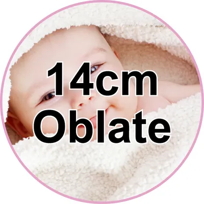 Produktbild von Tortenaufleger individuell - rund 14cm Oblate