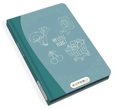 Productafbeelding van LCD Tekentablet Kidydraw Mini Tiny - Turquoise | van Kidywolf