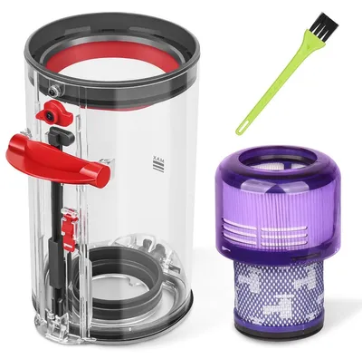 Staubbehälter & Filterset für Dyson V15/V11, 0,77 L