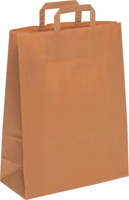 Obrázok produktu pre SOENNECKEN Papiertragetasche Topcraft 1FTTC000032 gr braun 50 St./Pack
