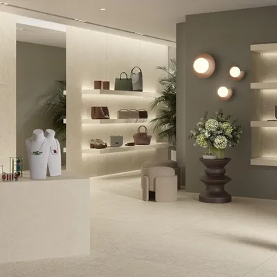 Immagine prodotto di CASA39 Gres porcellanato effetto pietra Beige 7,5x7,5 cm Elios Sedimenti