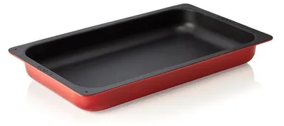 Imagen del producto de Bandeja rectangular para horno LAVA GN, modelo GN 1/1, serie GN, de 36 piezas, de hierro fundido esmaltado