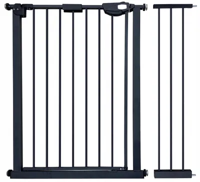 Produktbild von Gotel Treppenschutzgitter schwarz 76-104 cm Druckbefestigung