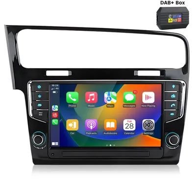 Image de 9in carplay 2+32G DAB+ Android13 Für Golf 7 VII mk7 2013-2017 Autoradio GPS Navi USB BT WIFI 2din SWC RDS DSP
