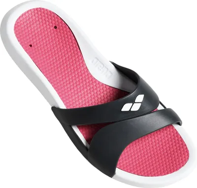 Produktbild von Arena Nina Badelatschen Damen weiß grau magenta Gr 36
