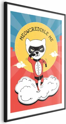Produktbild von Posterpapier Poster - Esteemed Cat 21x30 cm Für Kinder e-A-0113-ao-a
