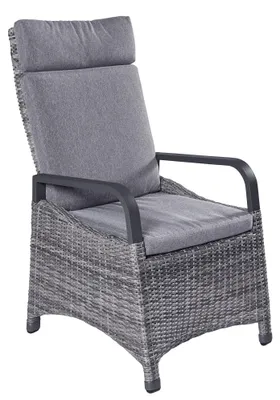 Produktbild von LC Garden »Komido« Gartenstuhl Polyrattan/Aluminium Positionsstuhl verstellbar