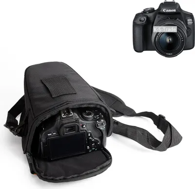 Produktbild von K-S-Trade Kameratasche Fototasche Schultertasche Umhängetasche kompatibel mit Canon EOS 2000D Colt  für Systemkameras Schutzhülle bag