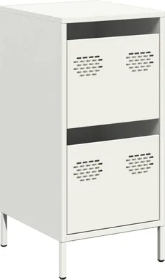 Immagine prodotto di Credenza Bianca 35x39x73,5 cm in Acciaio Laminato a Freddo