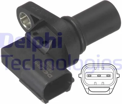 Produktbild von DELPHI Nockenwelleposition Sensor für MAZDA 3 (BK) Nockenwellen SS11462