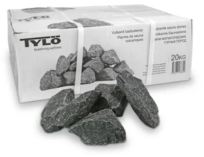 Produktbild von Tylö Saunasteine aus Diabas, gewaschen 20 kg