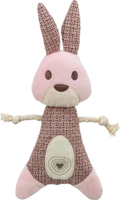 Obrázek produktu pro Trixie Rabbit - králík, 24 cm, hračka bez zvuku, látka/plyš, růžová