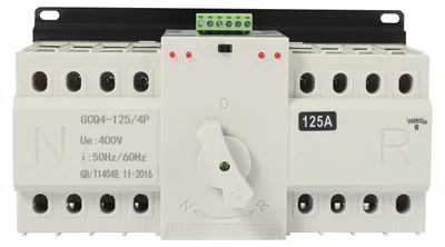 Obrázok produktu pre Automatický prepínač, menovité napätie 400 V, rýchly čas prepnutia, BIELA