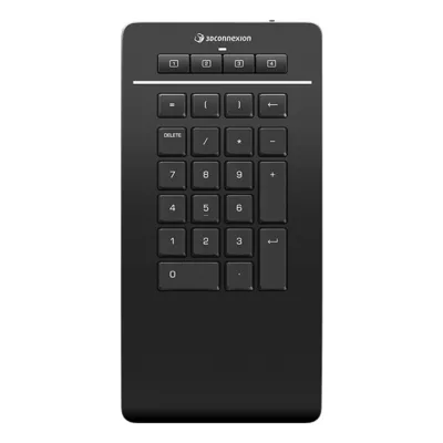 Immagine prodotto di 3Dconnexion Pro - Tastenfeld - kabellos - USB, 2,4 GHz, Bluetooth LE (3DX-700105)